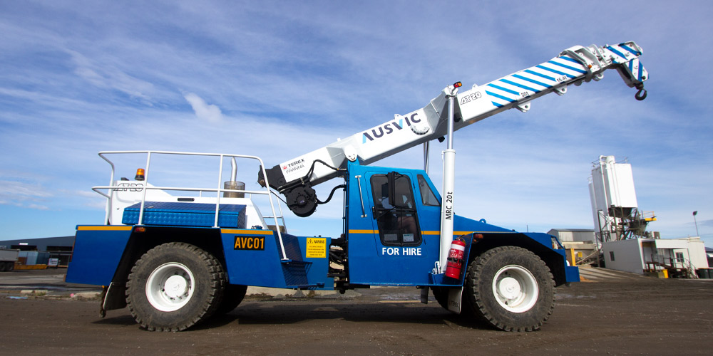 Ausvic crane for hire